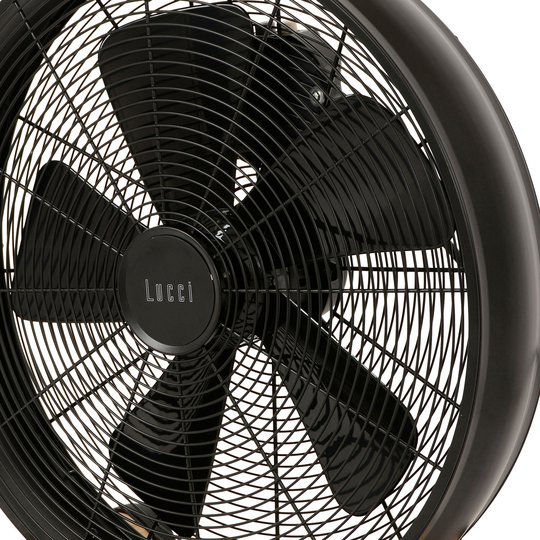 Pöytätuuletin Breeze, Ø 41 cm, musta/saarni