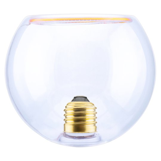 SEGULA LED-Floating-Globe 125 E27 8W kirkas inside