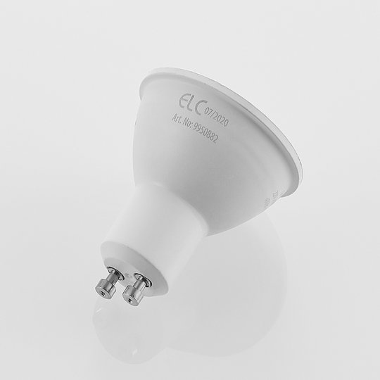 ELC-LED-lamppu GU10 5W 10 kpl 2700K 120° 3Step-dim