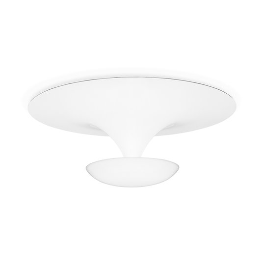 Vibia Funnel kattovalaisin 50 cm, matta valkoinen