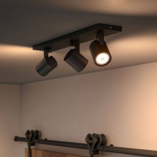Philips Hue Runner 3 spottia musta