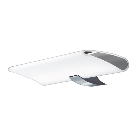 LED-peililamppu Miracle, kromi, leveys 50 cm