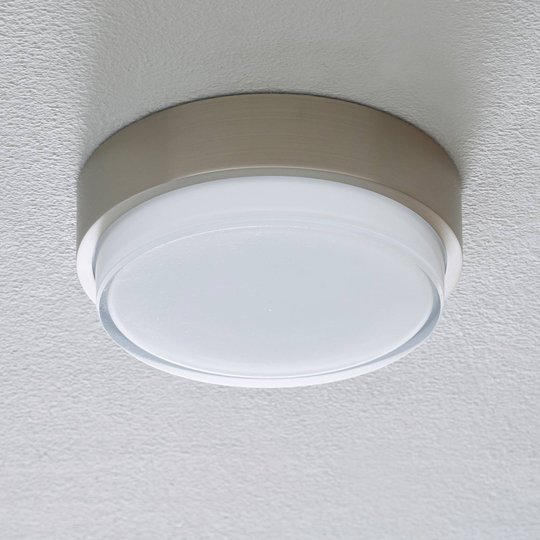 BEGA 50536 LED-kattovalo 930 teräs Ø21cm
