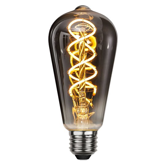 LED-lamppu E27 4W 2100K Heavy Smoke Filament ST64