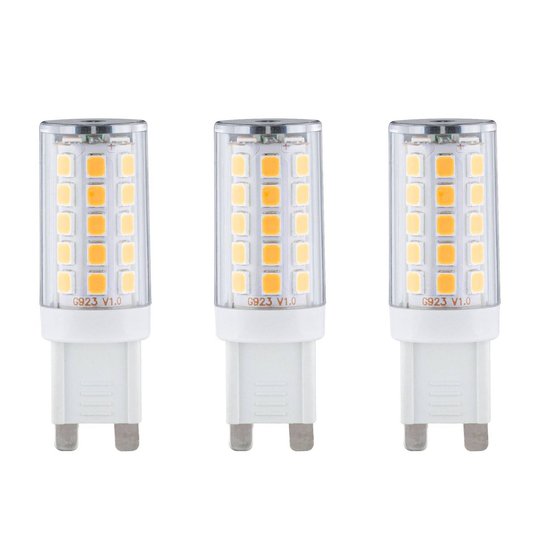 Paulmann kaksikantainen LED-lamppu G9 2,2W, 3 kpl