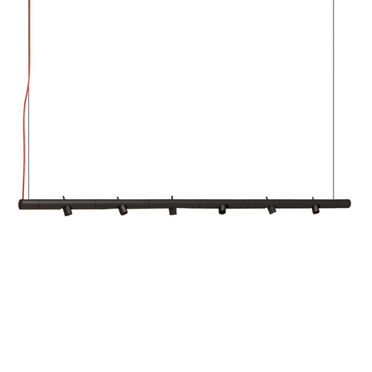 Martinelli Luce Colibrì-LED-riippuvalo, 6 lamppua