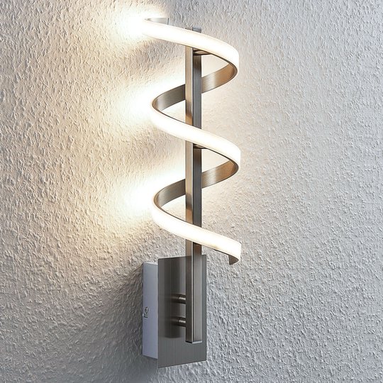 Kierteinen LED-seinävalaisin Pierre