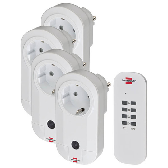 Lang. pistorasiapkt Comfort-LineRC CE1 4001 4xIP20