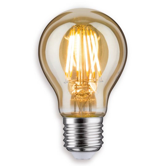 E27 7,5 W 825 LED-hehkulamppu kulta