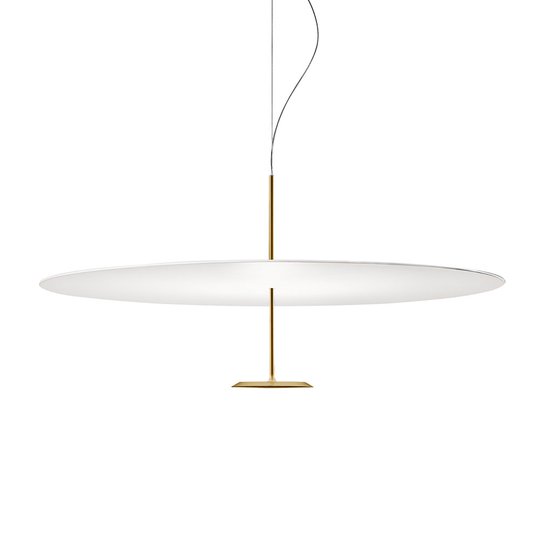 Lumina Dot 600-LED-riippuvalaisin 3 000 K messinki