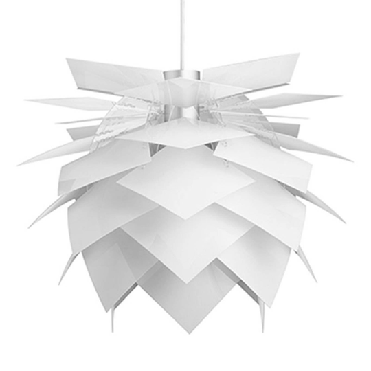 Dyberg Larsen PineApple M-valaisin Ø45cm valkoinen