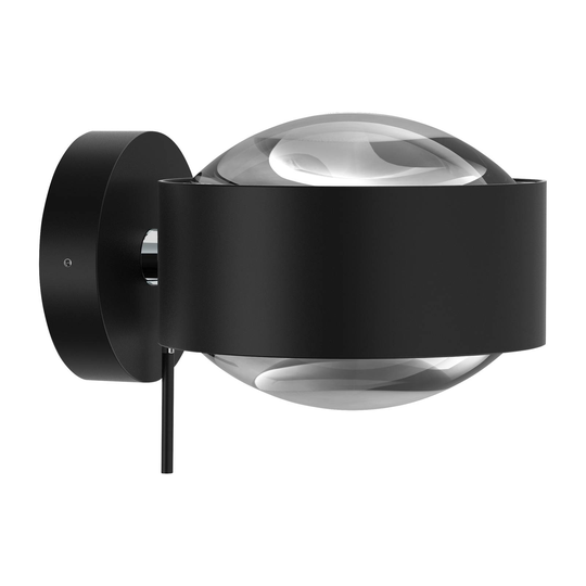 Puk Maxx Wall+ G9, kirkas linssi, mattamusta/kromi