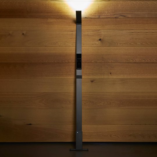 Luctra Flex -LED-lattiavalo, langaton, akku, musta