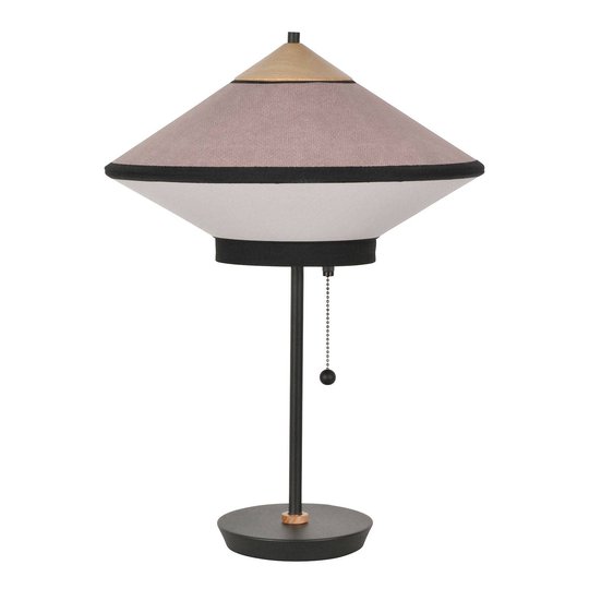 Forestier Cymbal S -pöytävalaisin, puuteriroosa