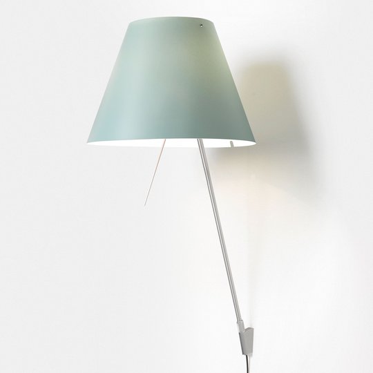 Luceplan Costanza -seinävalo D13aif alu/vihreä
