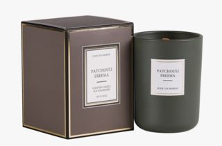 Patchouli Freesia matt tuoksukynttilä vihreä