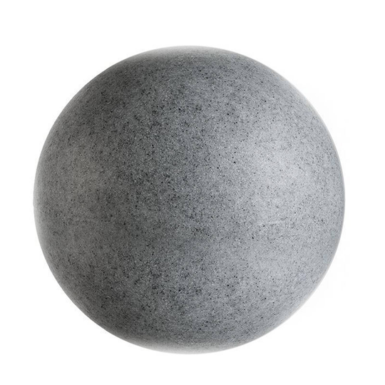 Ulkovalaisin, pyöreä, maapiikki, graniitti Ø 25 cm