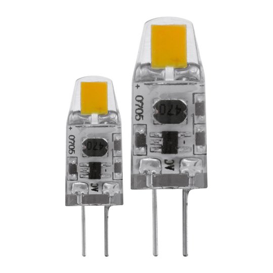 LED-lamppu G4 1,2W, 2 700 K, tuplapakkauksessa