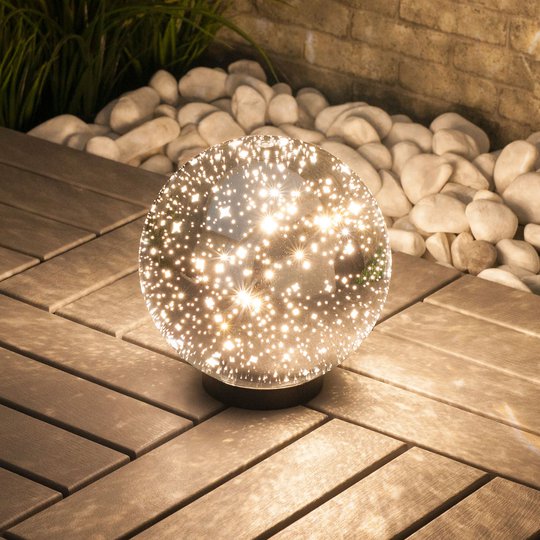 Lindby Kamui -LED-koristevalaisin, Ø 20 cm