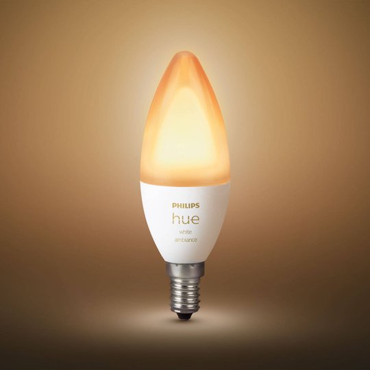 Philips Hue kynttilälamppu White Ambiance E14 5,2W