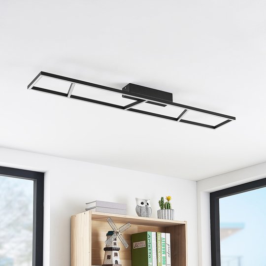Lucande Hylda -LED-kattovalo 3-portainen himmennys
