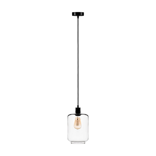 Tube-riippuvalo, savunharmaa lasivarjostin Ø 17 cm