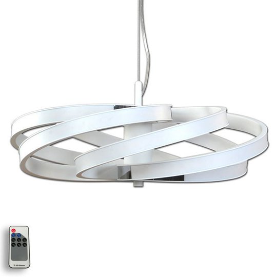 Kaunis LED-riippuvalaisin Zoya, valkoinen