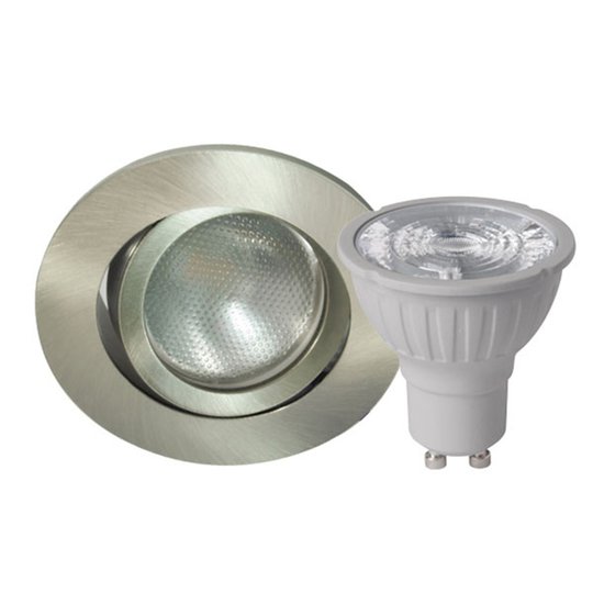 Megaman DecoclicSet -uppokohdevalo GU10 5,2W rauta