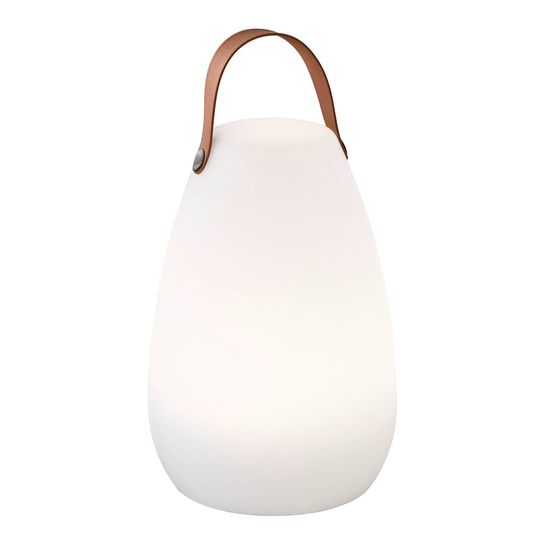 LED-pöytälamppu Ruby, RGB-värin vaihto, Ø 18 cm
