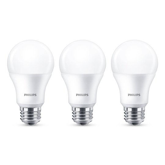 Philips E27 LED-lamppu A60 8W 2 700 K 3 kpl