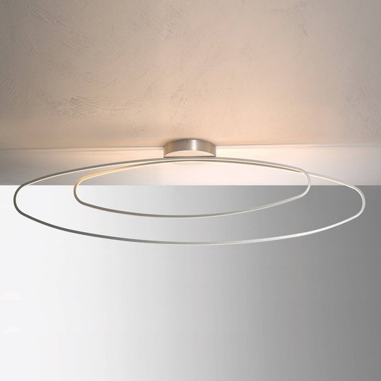Hienotekoinen LED-kattovalaisin Flair, alumiini