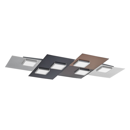 Lindby Upari -LED-kattovalaisin, 6 lamppua