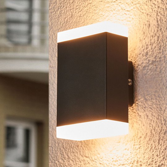 Ajaton LED-seinävalaisin Aya ulkokäyttöön, IP44