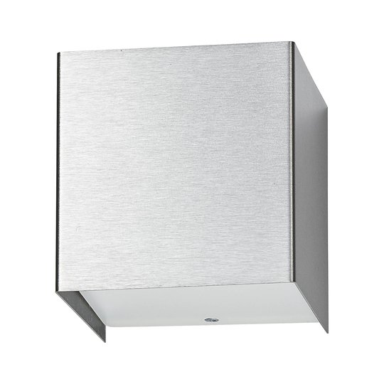 Seinävalaisin Cube terästä, hopea