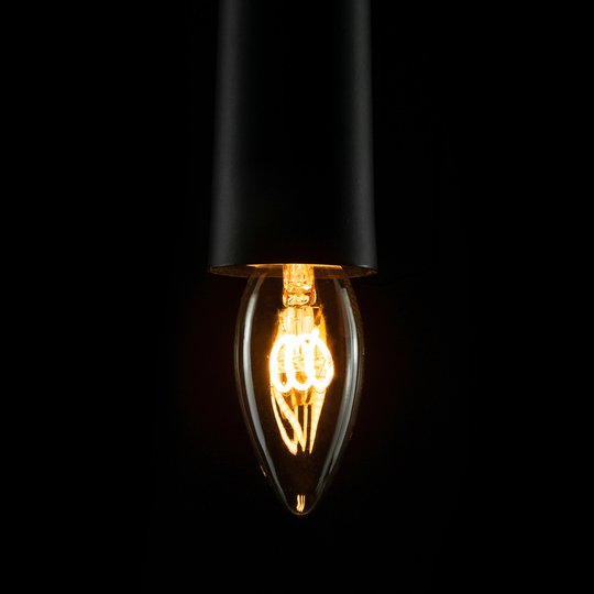 LED-filamentti-kynttilä Curved Line E14 2,7 W 922
