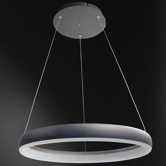 WiZ Clint LED-riippuvalaisin musta, Ø 60 cm