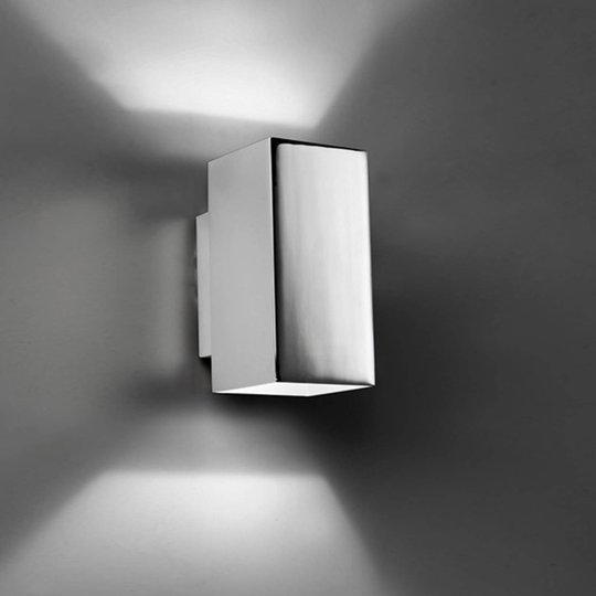 Up-Down-seinävalaisin Basic LED, kromi