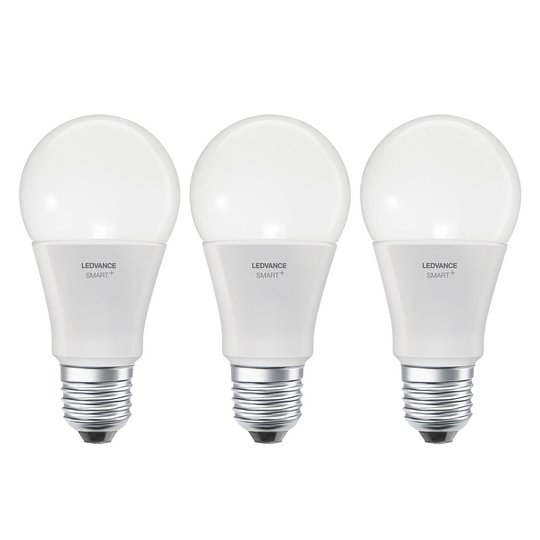 LEDVANCE SMART+ WiFi E27 9,5W Classic CCT 3 kpl