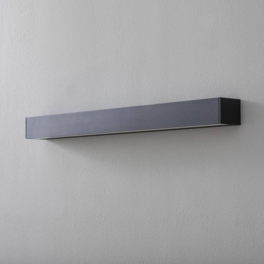 BEGA 50801 LED-seinälamppu 930 musta 92cm 5640lm