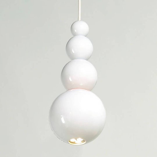 Innermost Bubble -riippuvalo, valkoinen