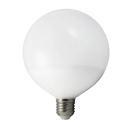 E27 15W 827 LED-pallolamppu, lämmin valkoinen