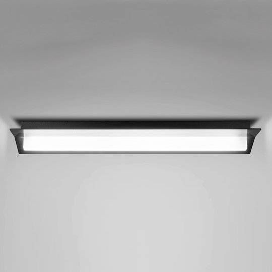 Mustalla ulkoasulla - LED-kattovalaisin Flurry_S