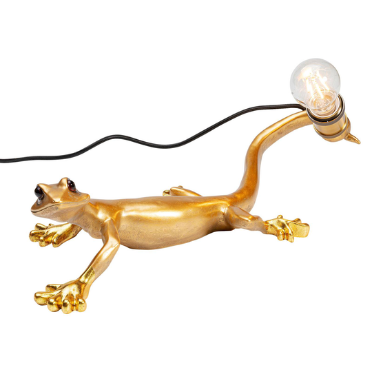 KARE Animal Gecko Head -pöytälamppu