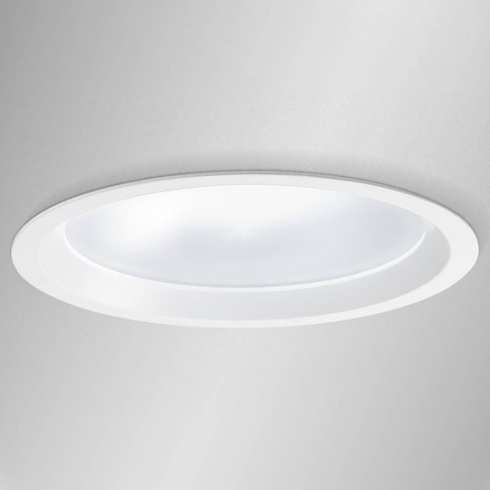 Halkaisija 23 cm, alassuun.LED-uppovalo Strato 230