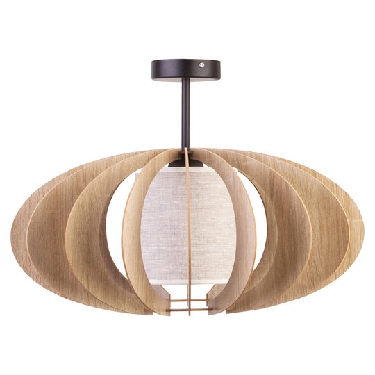 Kattovalaisin Modern A L, puiset levyt Ø 60 cm