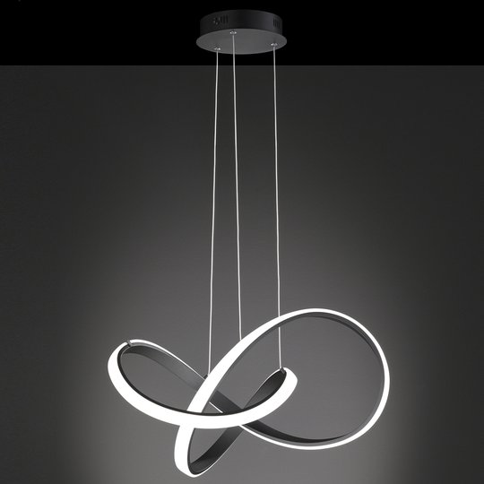 WiZ Indigo LED-riippuvalaisin, musta