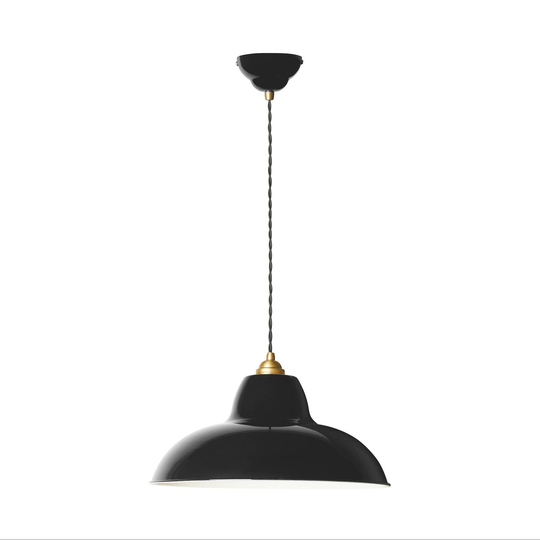 Anglepoise Original 1227 Brass Midi Wide musta