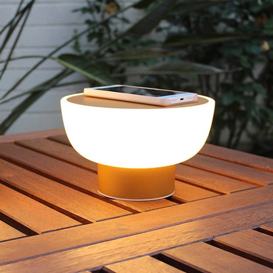 Patio-LED-ulkokoristevalo, kulta, 20 cm