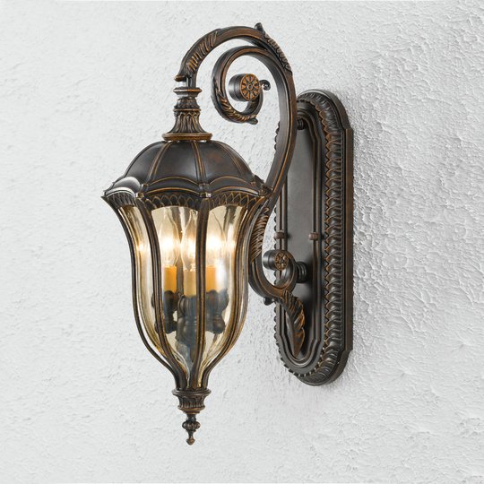 Ulkoseinävalaisin Baton Rouge, varsi 57,8 cm