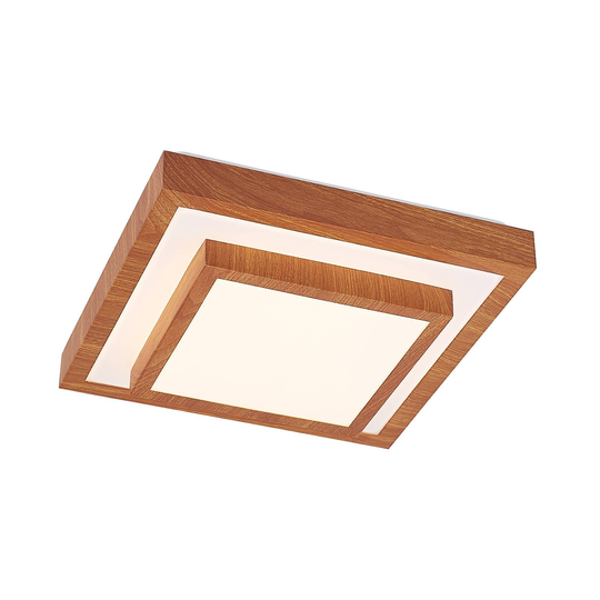 Lindby Tiril -LED-kattovalaisin, kulmikas, 32 cm